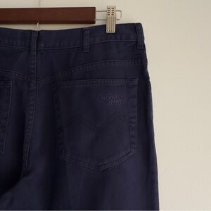 Vintage 90’s Missoni Sport Navy Blue 100% Cotton Lightweight Jeans